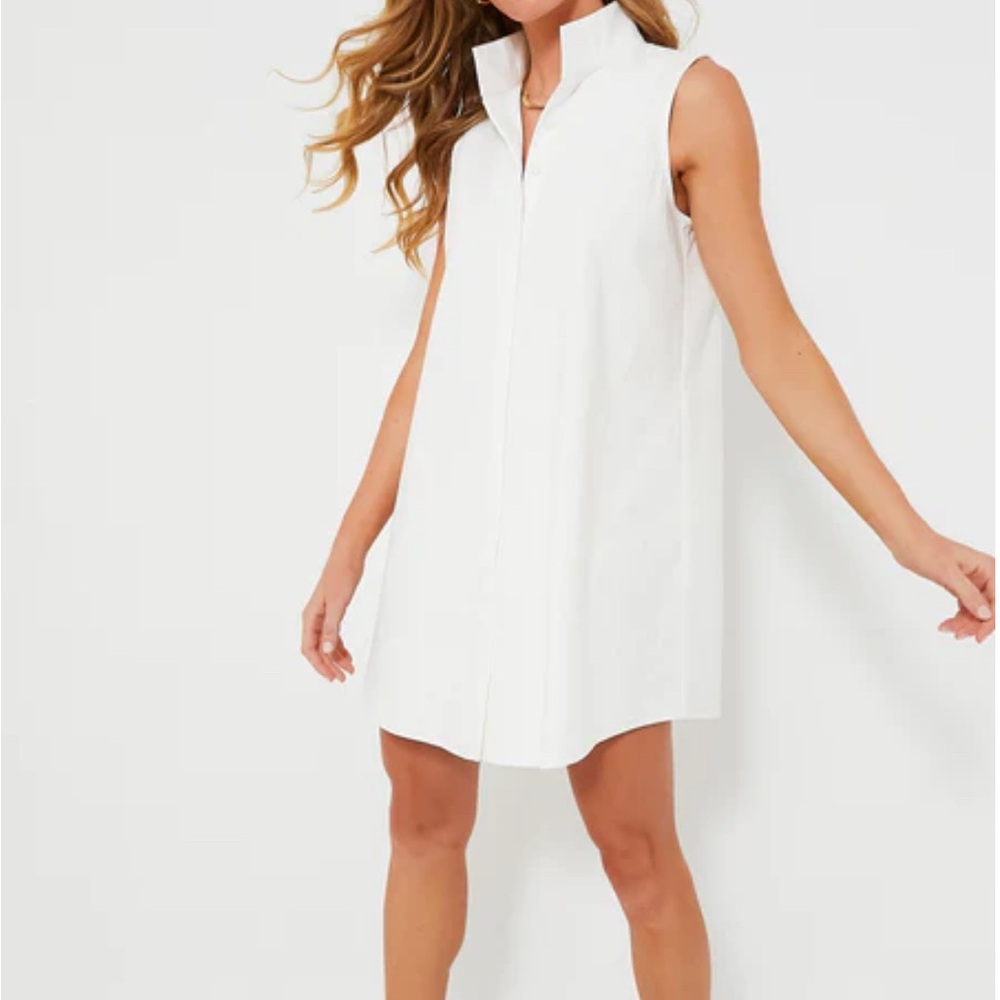 Tuckernuck Charlie White Sleeveless Dress